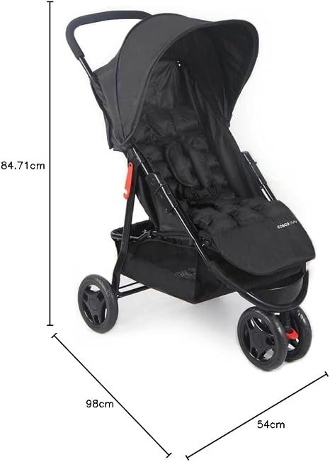 Carrinho de bebê Toffy Cosco é bom?